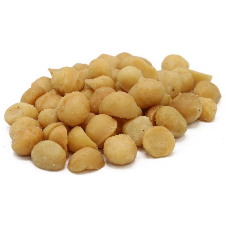 Roasted Salted Macadamia Nuts – 4oz - Spend less. Smile more.