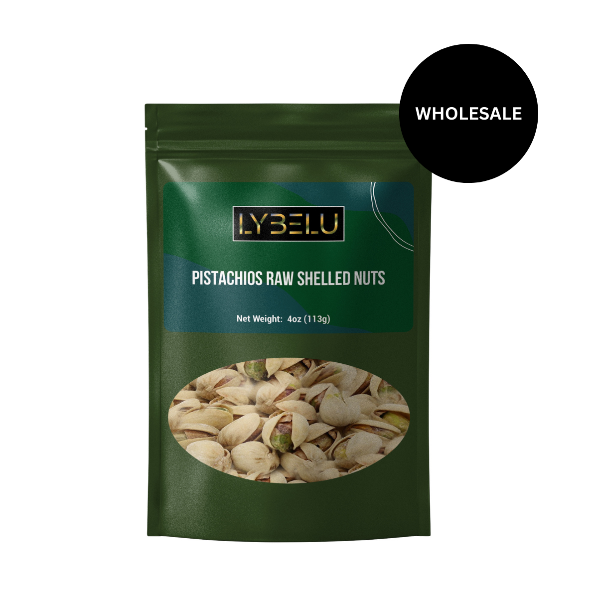 Pistachios Raw Shelled Nuts – 4oz