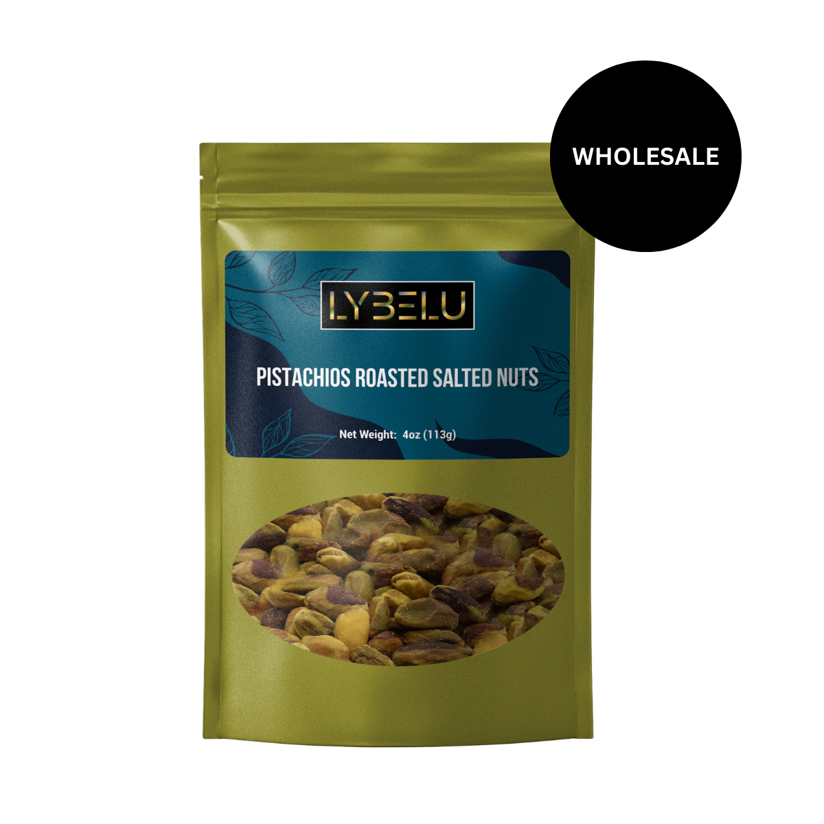 Pistachios Roasted Salted Nuts – 4oz